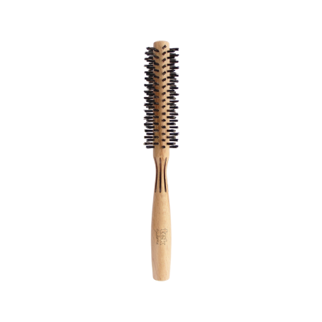 Round Brush with Reinforced Boar Hair Bristles - 35mm