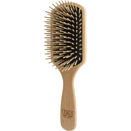 Large Brush with Long Hornbeam Wooden Pins | Long & Thick Hair