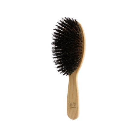 Large Oval Brush with Boar Hair Bristles