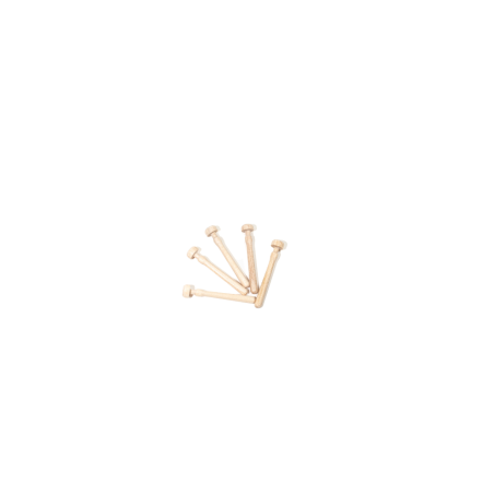 Hair Pleasure Set: Wooden Brush + Comb for Long Hair