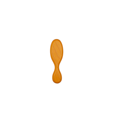 Orange Mini Oval Brush | Gentle on Scalp & Hair