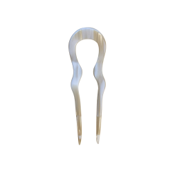 White Rodoid Hair Pin |...