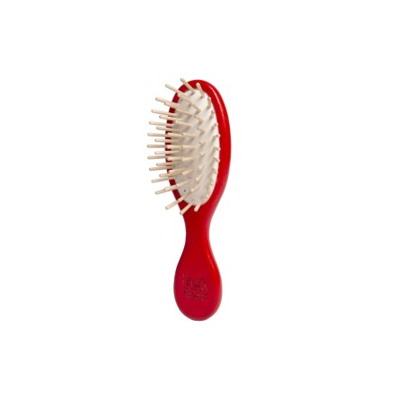 Small Oval Red Brush