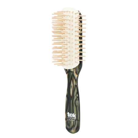 Dark Rhodoid Half-Round Brush | Ideal for Styling Bangs and Blow-Drying