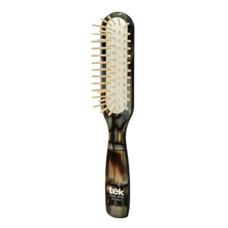 Dark Rhodoid Rectangular Brush | Ideal for Short Hair