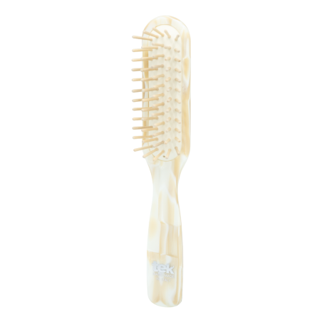 Light Rhodoid Rectangular Brush | Ideal for Short Hair