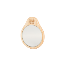 Handmade Round Ash Wood...