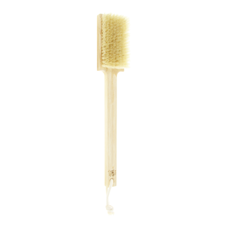 Body Brush with Handle– Soft Nylon Bristles | Ideal for Gentle Dry Brushing