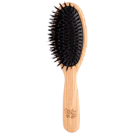 Large Oval Brush with Ecological Boar Hair Bristles