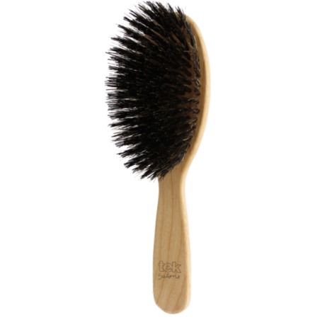Large Oval Brush with Boar Hair Bristles