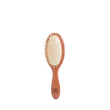 Oval Mahogany Brush with...