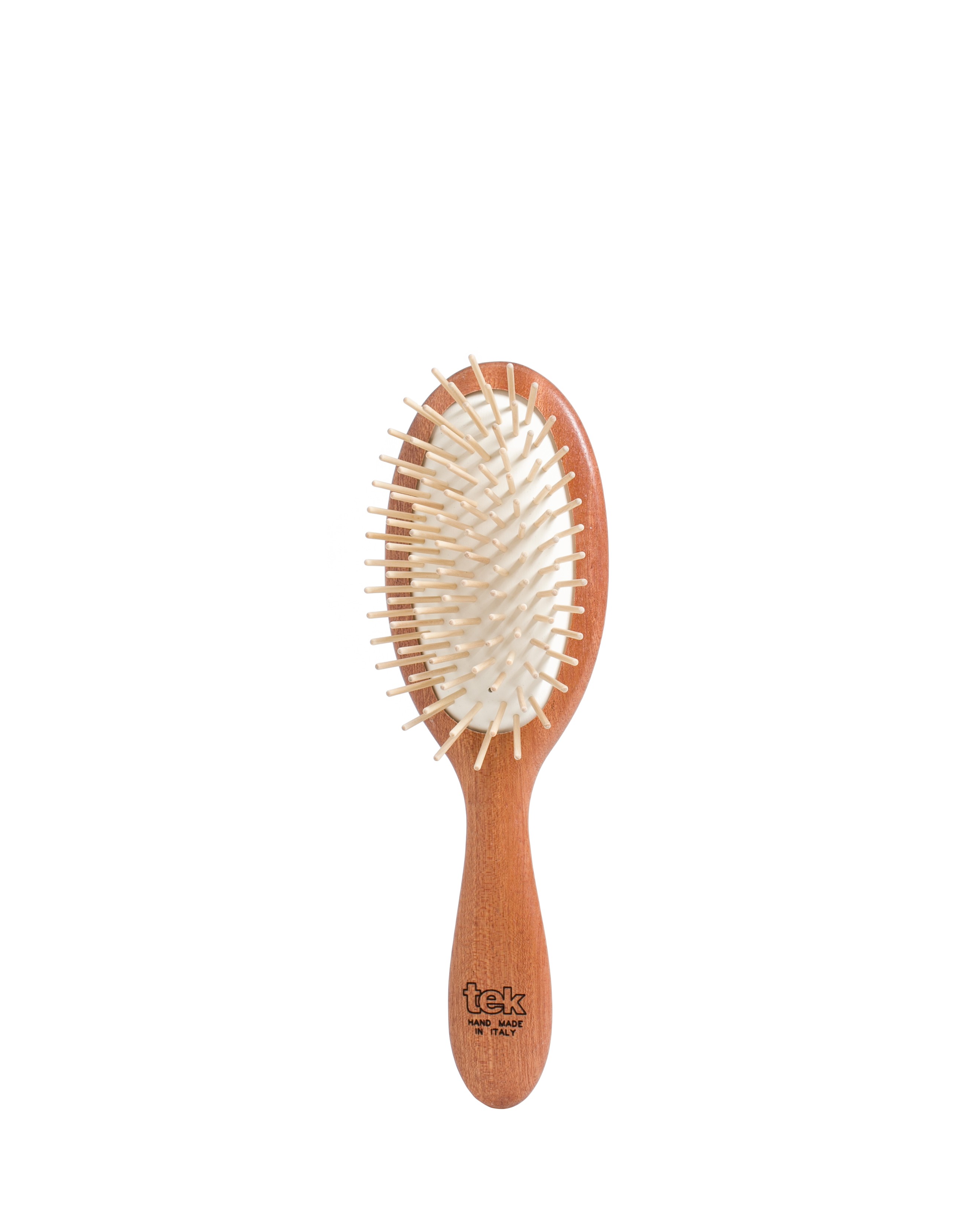 Tek - Oval Mahogany Brush with Long Pins