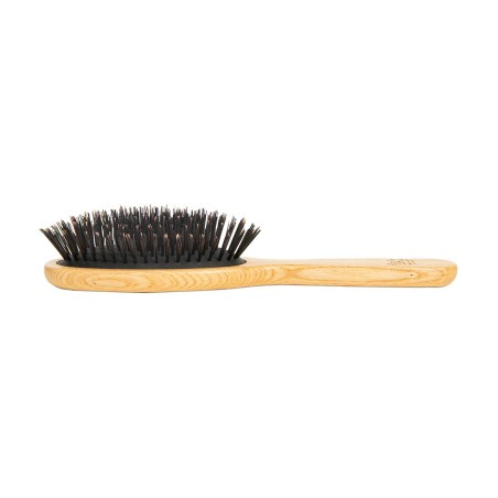 Large Oval Brush with Ecological Boar Hair and Nylon Bristles