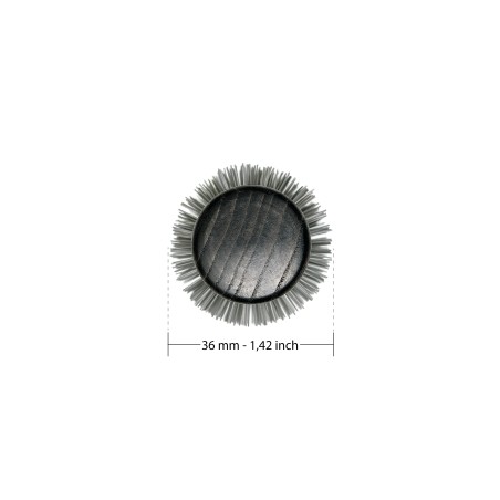 Porous Ceramic Thermal Brush Ø 1.42 in | Styling for Damaged & Long Hair