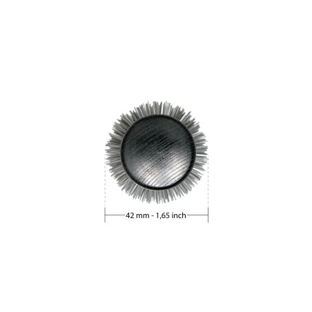 Porous Ceramic Thermal Brush Ø 1.65 in | Styling for Damaged & Very Long Hair