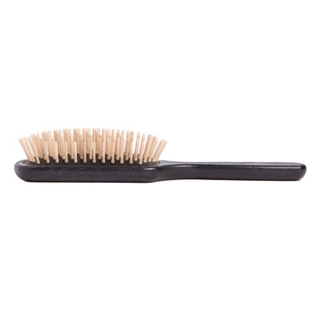 Large Rectangular Black Brush with Short Pins