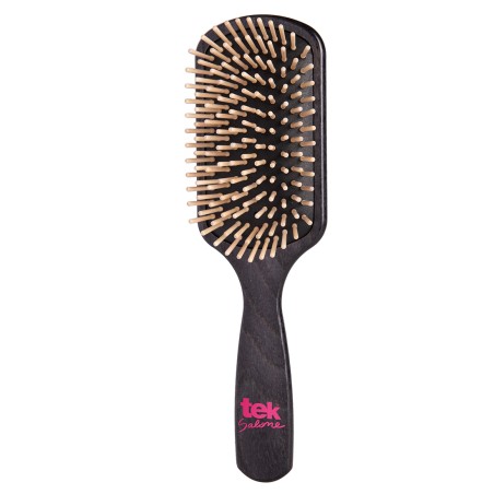 Large Rectangular Black Brush with Short Pins
