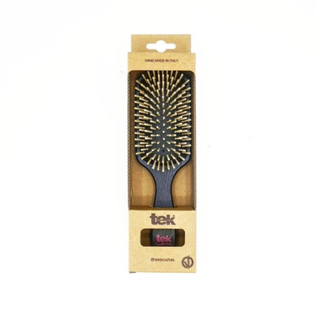 Large Rectangular Black Brush with Short Pins