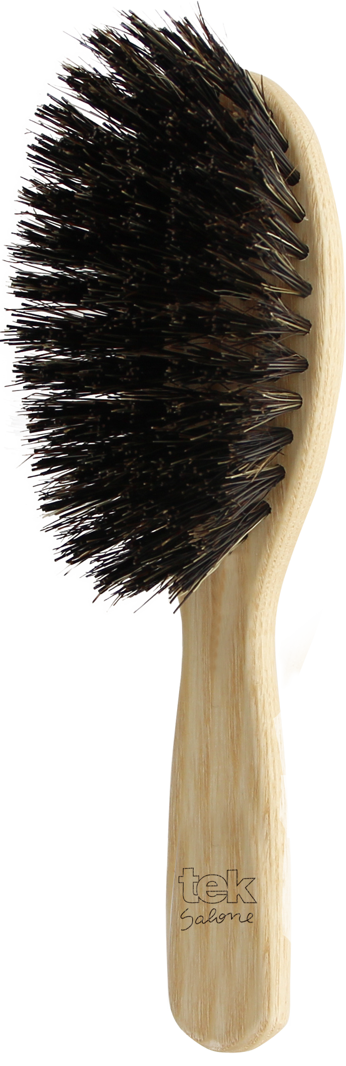 Tek - Small Oval Brush with Boar Hair Bristles and Nylon