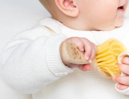 Newborn Care Set: The natural set for baby scalp and hair care